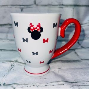 NWT Disney Parks Minnie Mouse Bows Be Kind Be Sweet Be Minnie Tea Coffee Cup Mug